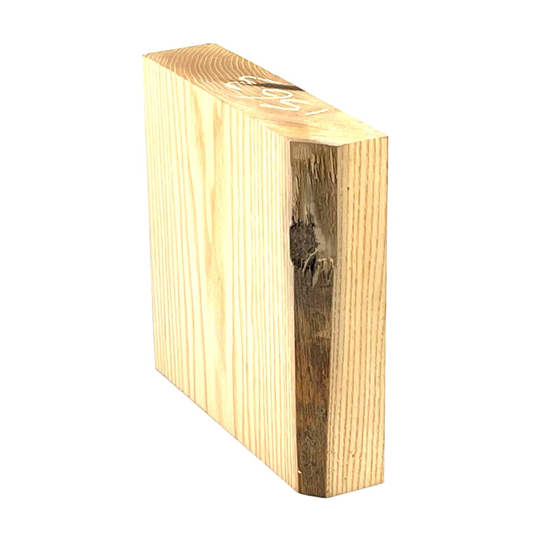 American Ash , Bowl Blank, 200 X 200 X 48, , Back Side