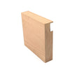 European Beech, Bowl Blank, 197 X 195 X 44, , Back Side