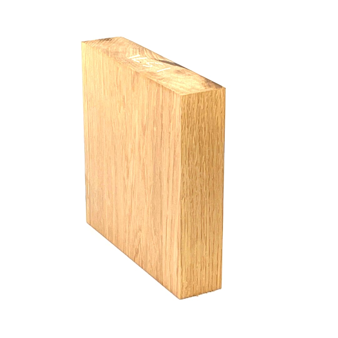 American White Oak, Bowl Blank, 195 X 195 X 46, , Back Side
