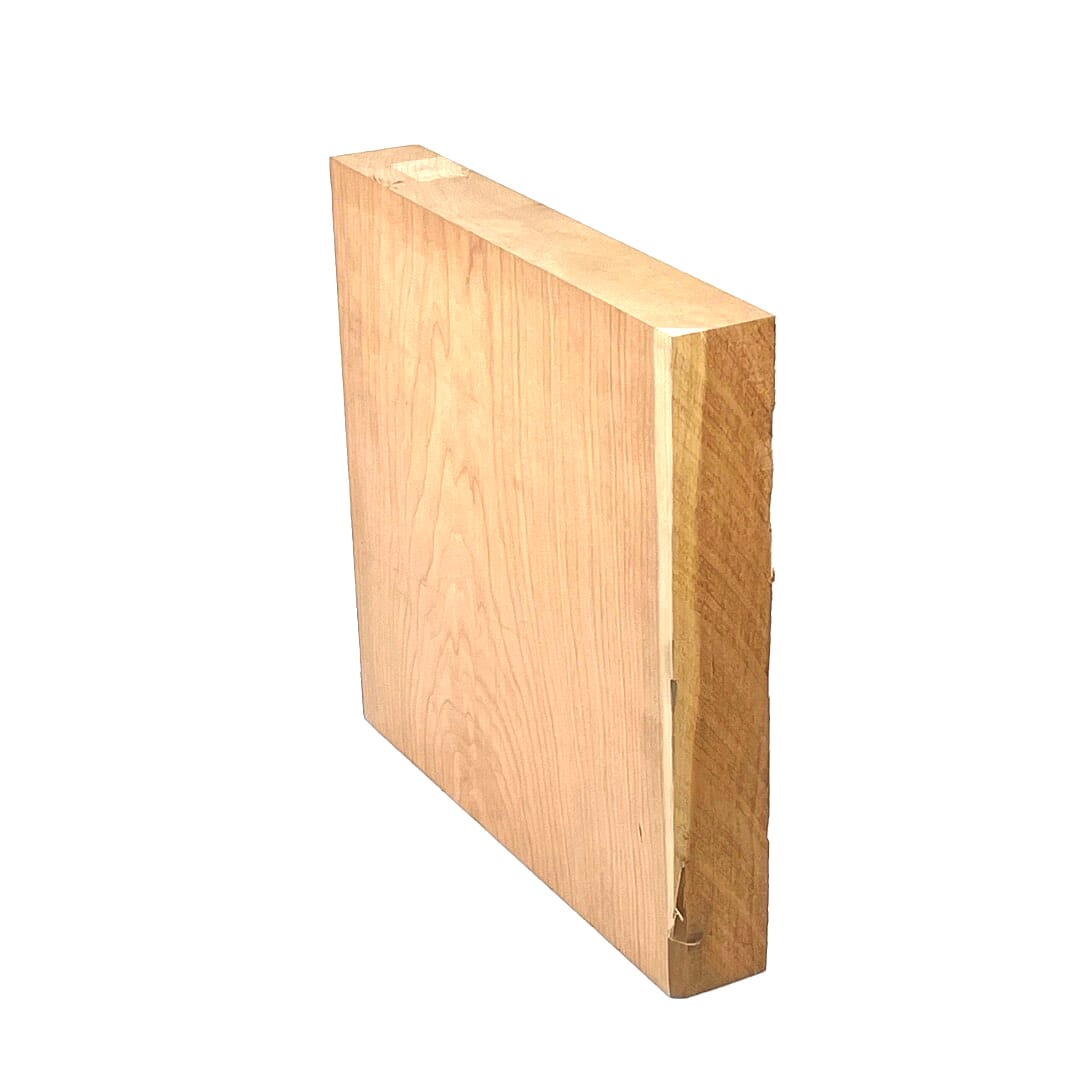 American Cherry, Bowl Blank, 300 X 305 X 48, , Back Side