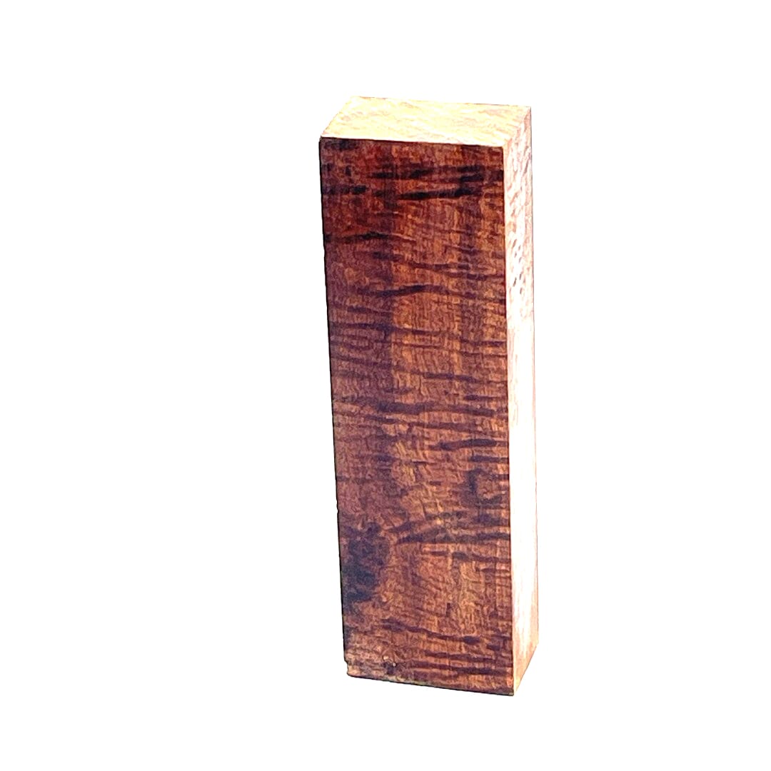Figured Western Myall, Handle Block, 150 X 46 X 30, Carving , Back Side