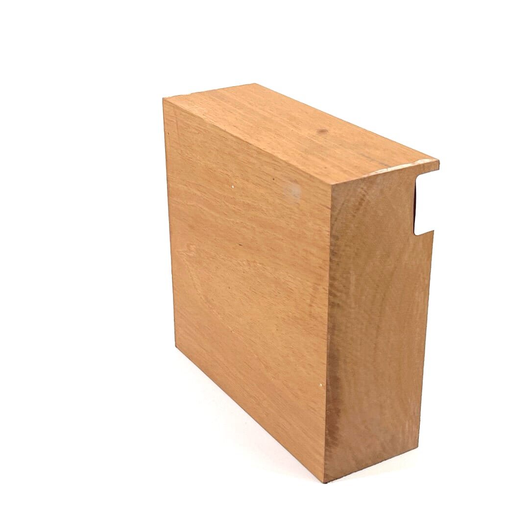 Mahogany, Bowl Blank, 195 X 192 X 72, , Back Side