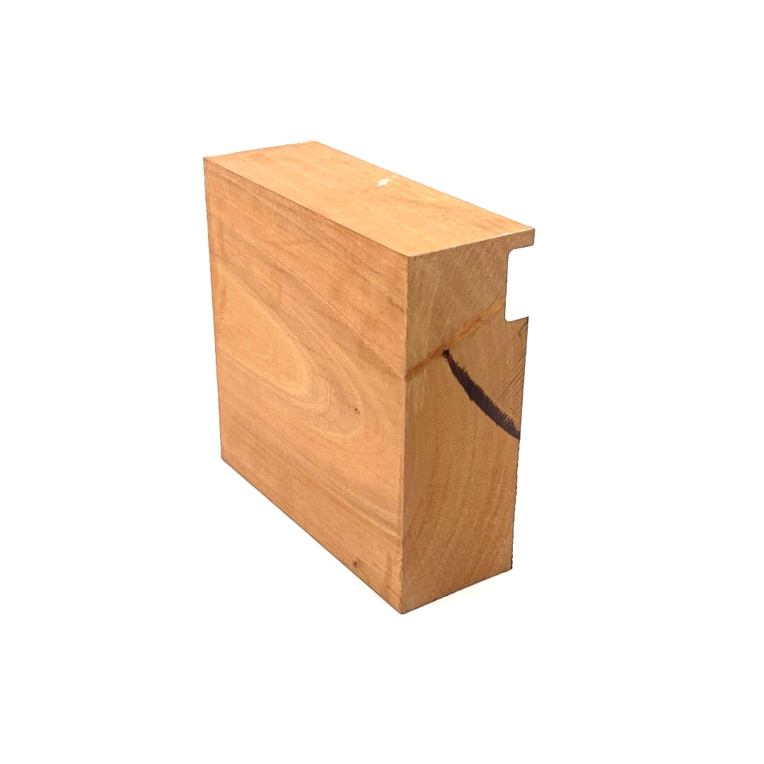 Mahogany, Bowl Blank, 195 X 192 X 73, , Back Side