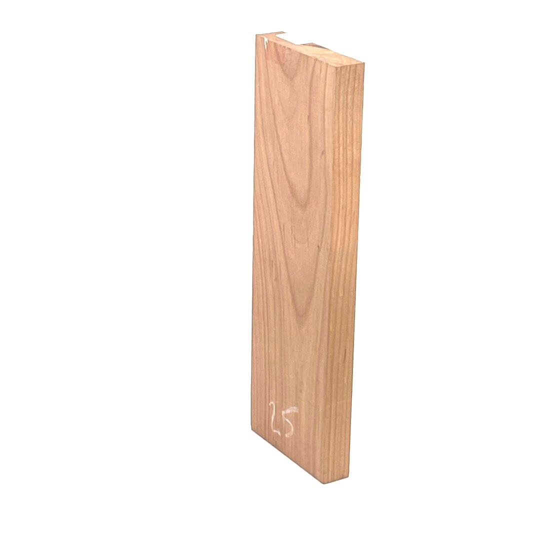 European Cherry , Board DAR, 350 X 120 X 26, , Back Side