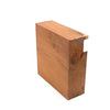 Mahogany, Bowl Blank, 180 X 185 X 62, , Back Side