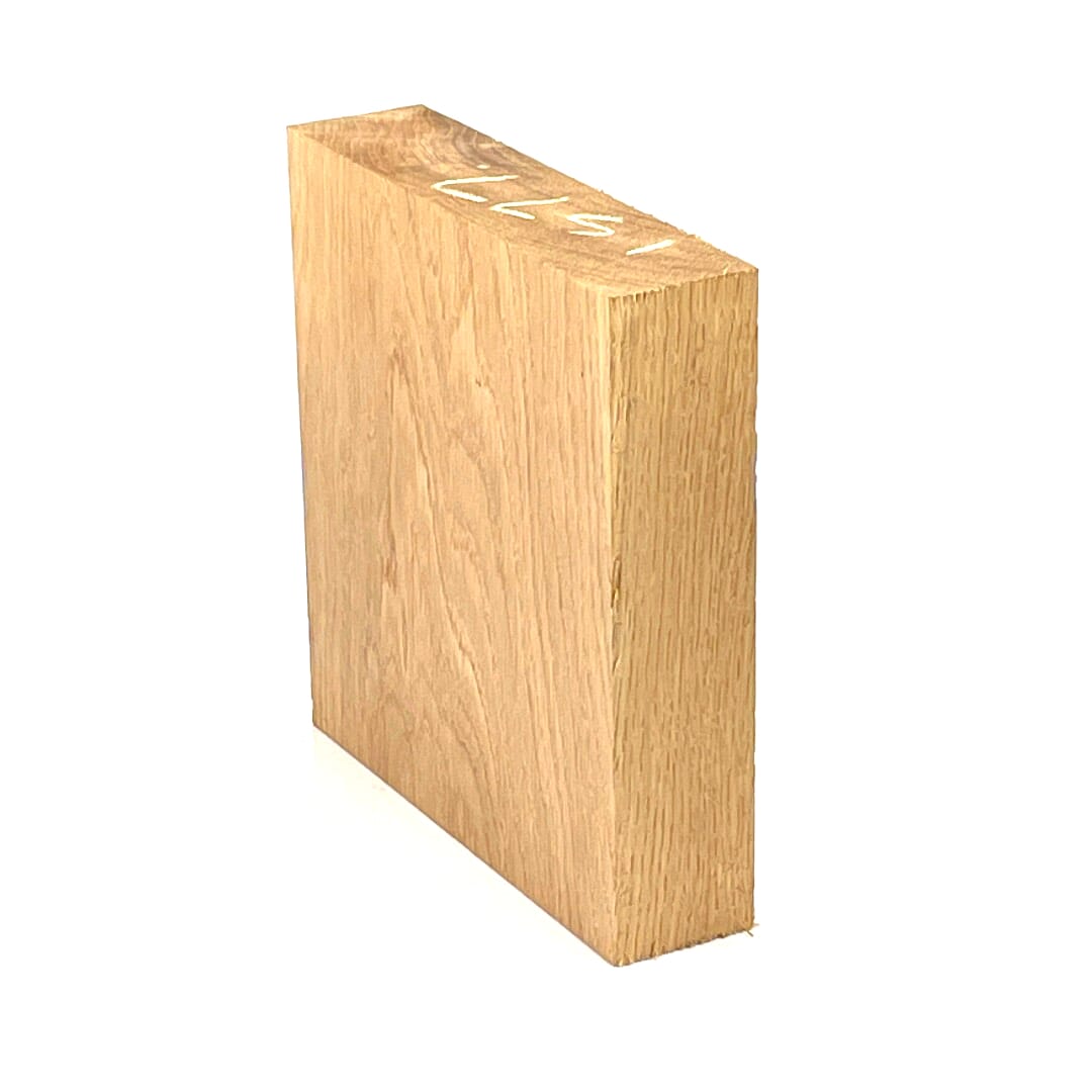 American White Oak, Bowl Blank, 190 X 195 X 46, , Back Side