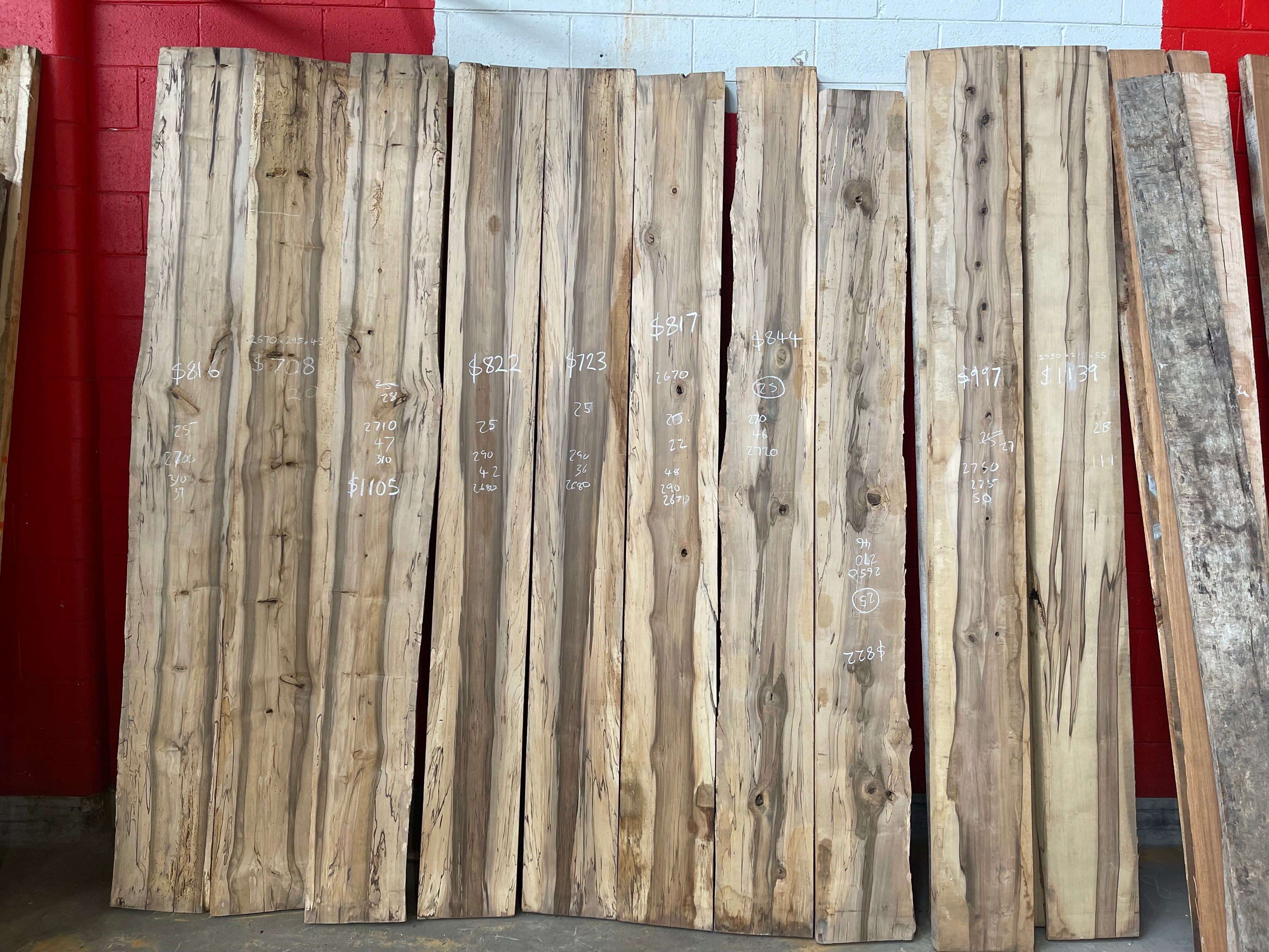 Blackheart Sassafras Timber Boards