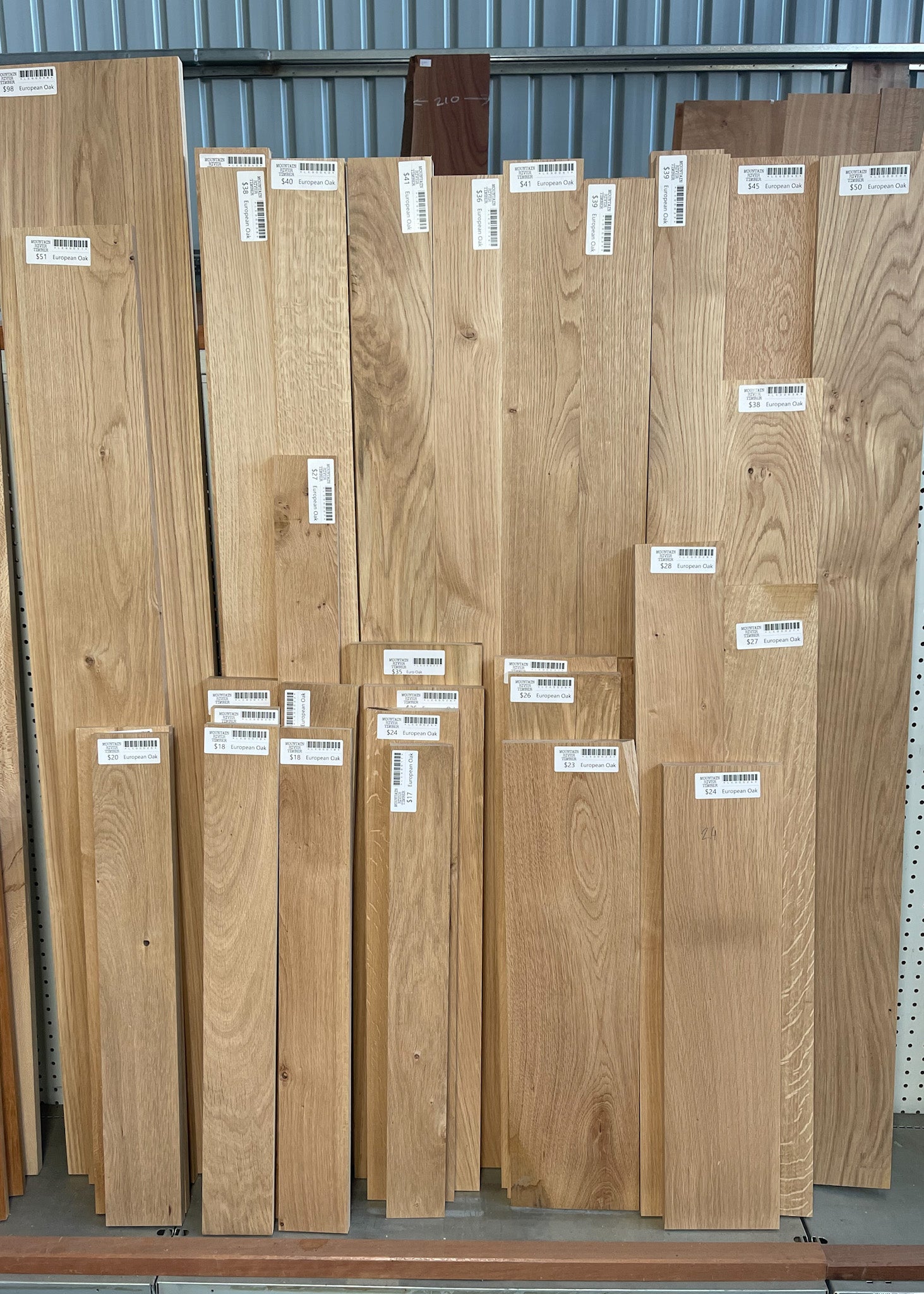 European Oak , French Oak , English Oak timber boards 