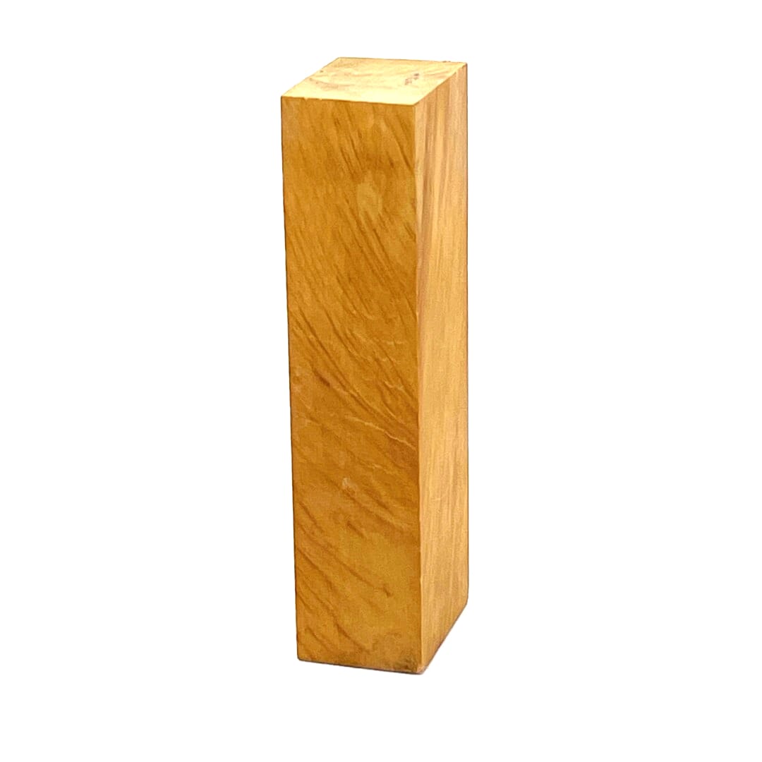 Figured Huon Pine, Handle Block Stabilized , 149 X 49 X 33, Carving , Right Side