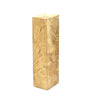 Figured Poplar, Handle Block Stabilized , 140 X 42 X 33, Carving , Back Side