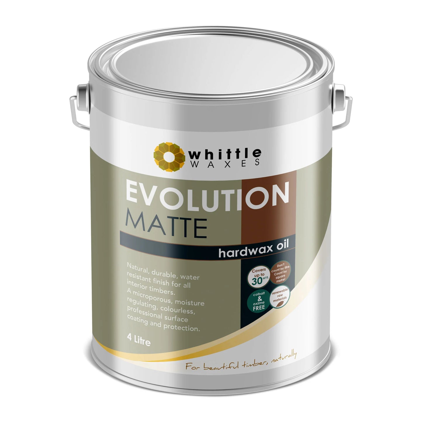 Whittle Waxes - Evolution Hardwax Oil - Matt