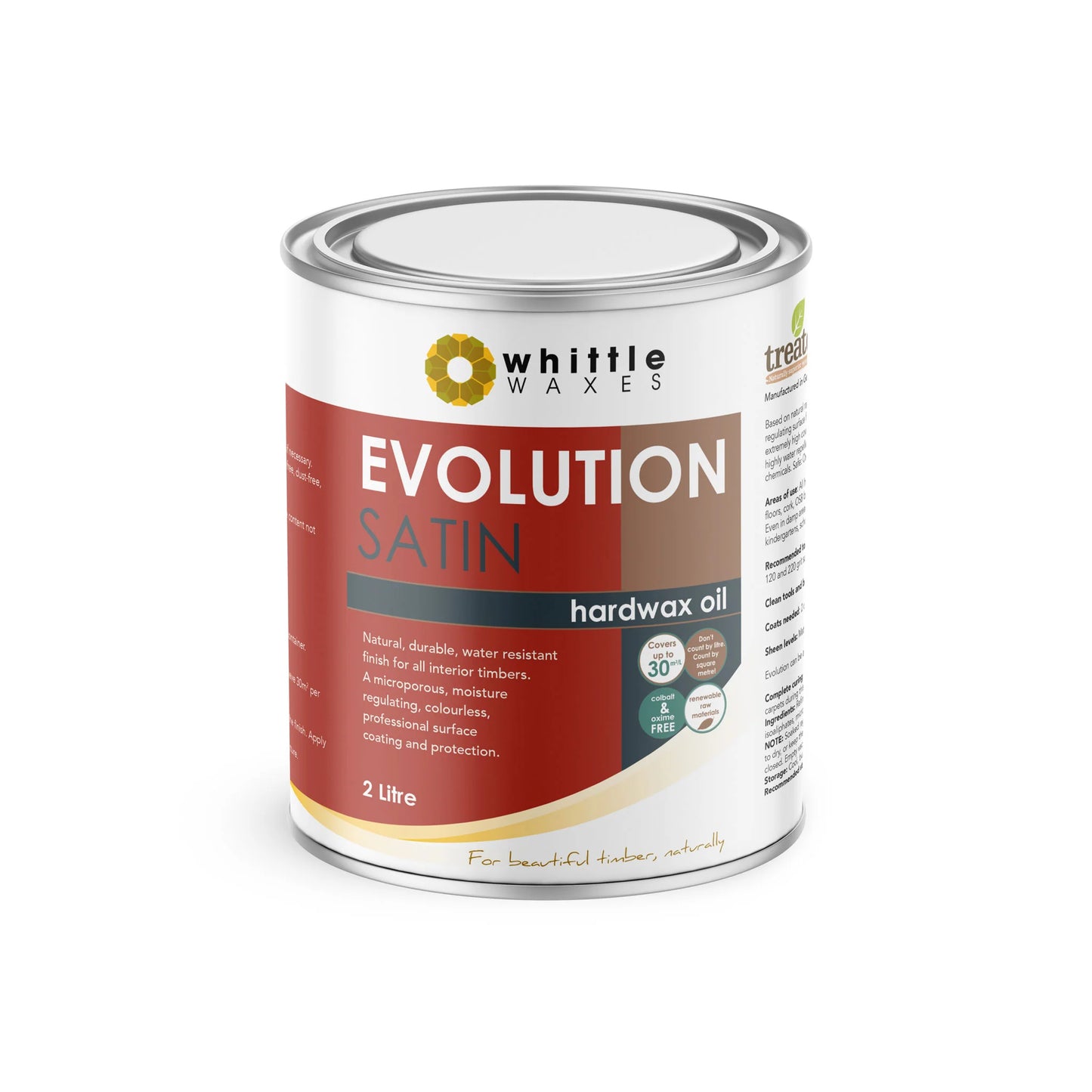 Whittle Waxes - Evolution Hardwax Oil - Satin